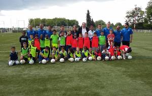 Gouter Ecole Municipale de Football du samedi 11 juin 2016