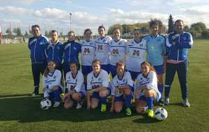 Premier match de championnat des Feminines sous les couleur du FC WISSOUS 