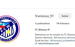 Le nouveau compte Instagram du FC WISSOUS