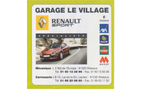 GARAGE LE VILLAGE